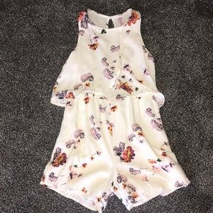 Flower romper